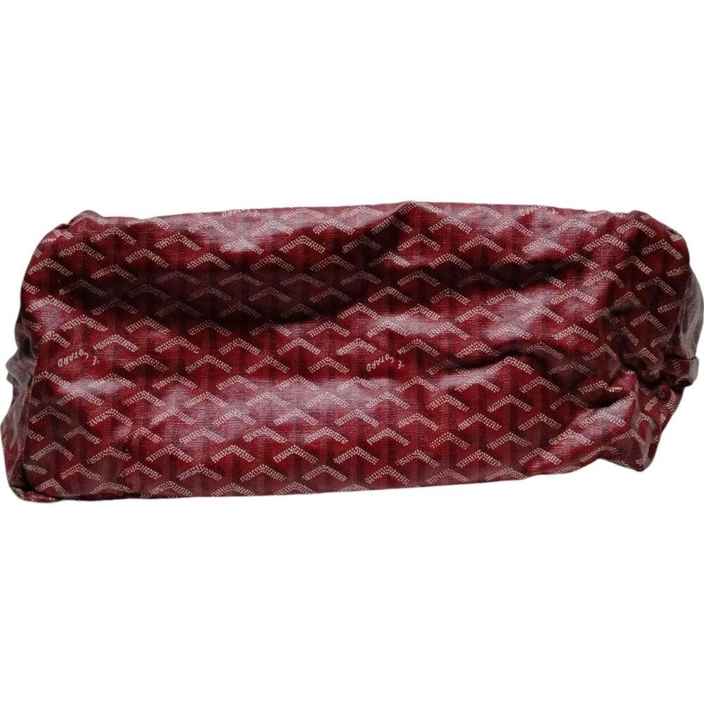 3871154AQ (S6) Goyard Tote Bag Red Coated Canvas - Picture 3 of 9